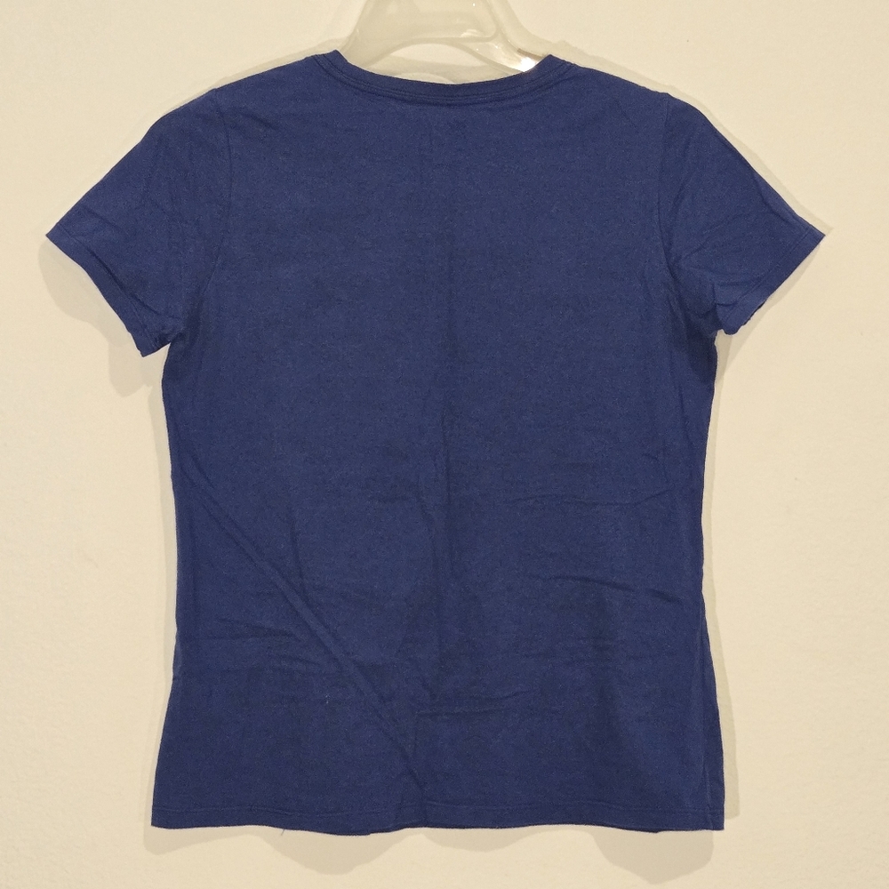 Nike Blue Kansas City Royals KC Logo  T-Shirt Size Medium - Picture 9 of 9